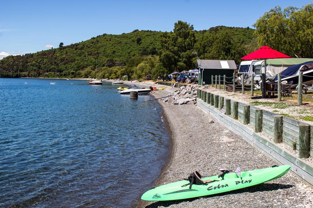 Motutere Bay Top 10 Holiday Park Turangi Ngoại thất bức ảnh